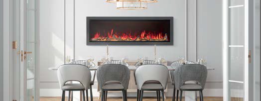 ASTOUND LINEAR BUILT-IN PREMIUM SERIES FIREPLACE MODELS