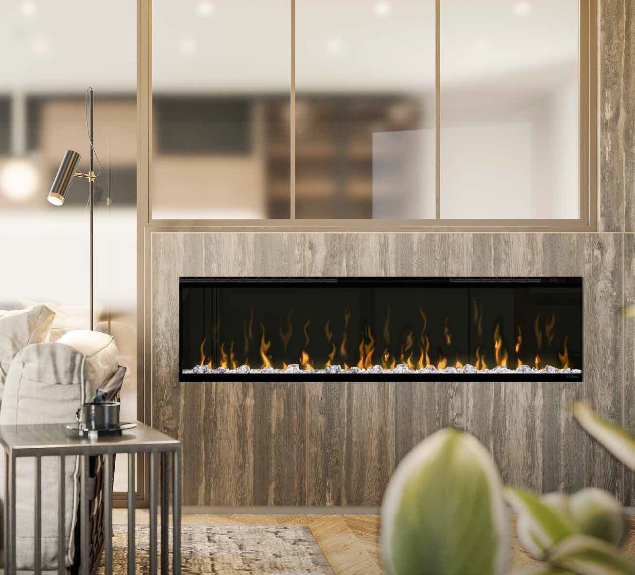 Linear Electric Fireplace - Ignite XL