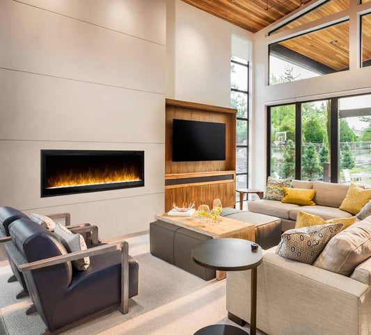 Linear Electric Fireplace - Slim