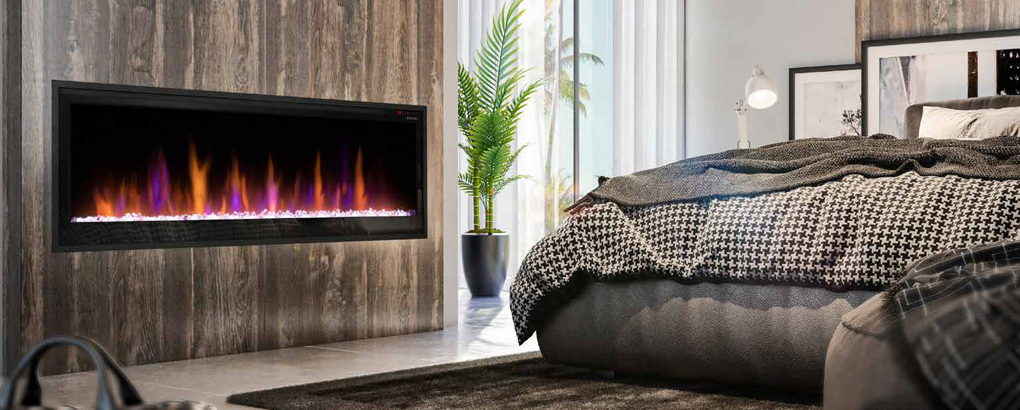 Linear Electric Fireplace - Slim