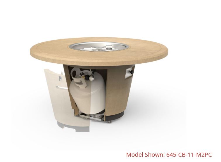 Cosmopolitan Round Firetable