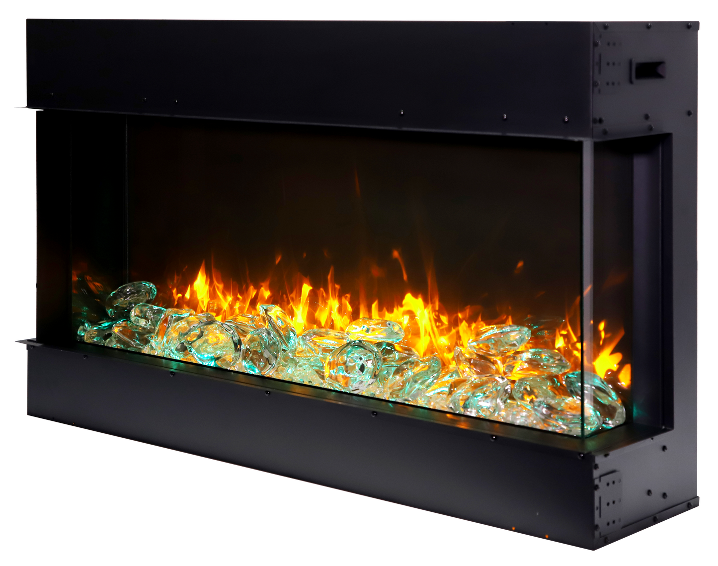 True View Slim Electric Fireplace