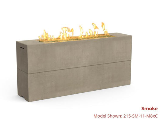 Tall Milan Linear Firetable