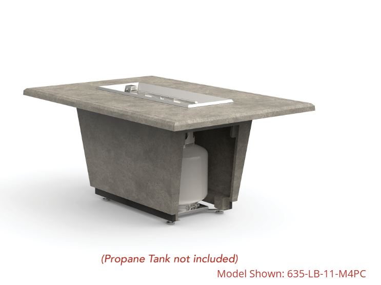 Cosmopolitan Rectangle Firetable